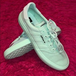 Mint Green Adidas Skateboard Shoe